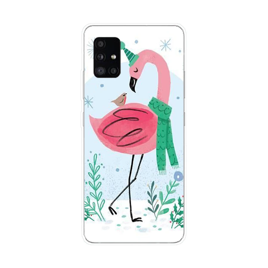 Чехол для Samsung Galaxy A20 A20E A20S A40 A31 A41 A51 A71 из мягкого силикона и ТПУ с милым