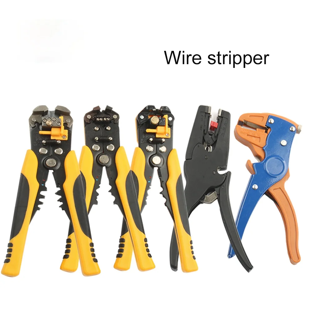 

HS-D1 D4 D5 Cable Wire Stripper Cutter Crimper Automatic Multifunctional TAB Terminal Crimping Stripping Plier Tools