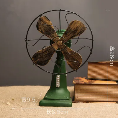 Новинка 2021 креативная модель электрического вентилятора ретро ностальгическое