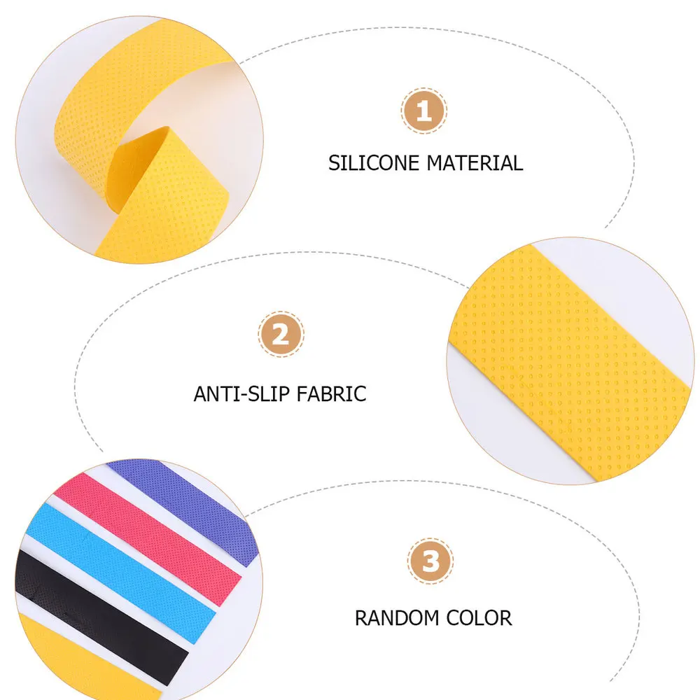 

60PCS Racket Grip Wrapping Bands Anti-Slip Tapes Sweat Absorbent Racket Straps