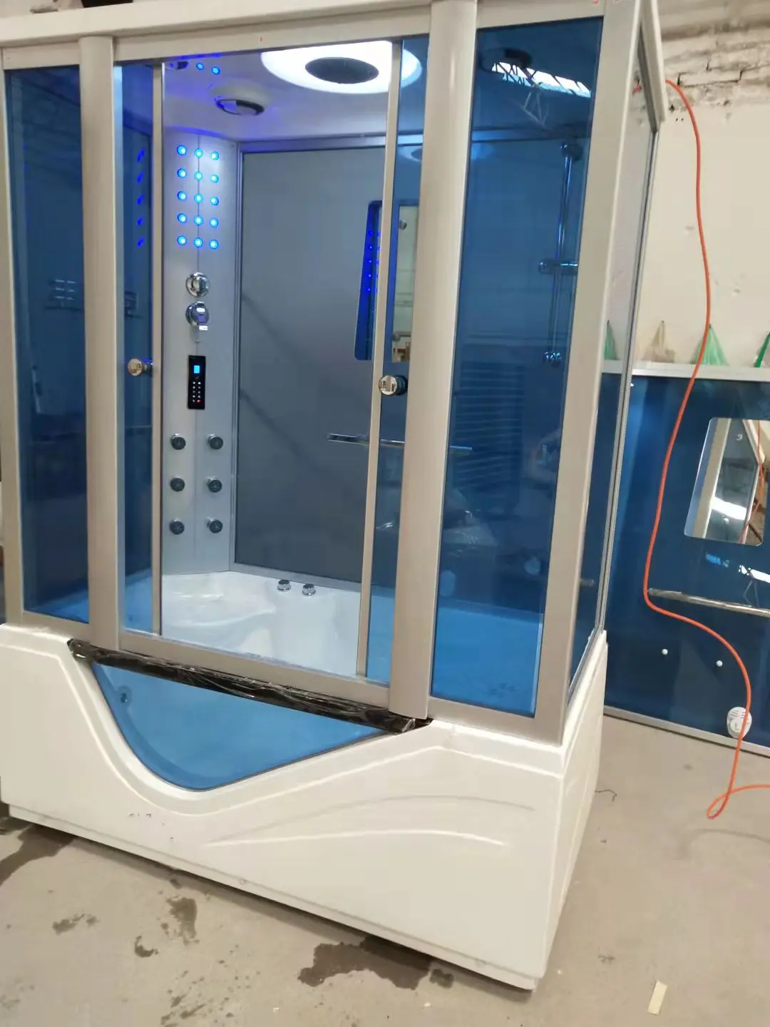 Роскошная Паровая душевая кабина YS550 1600x900x2280 мм многофункциональная влажная