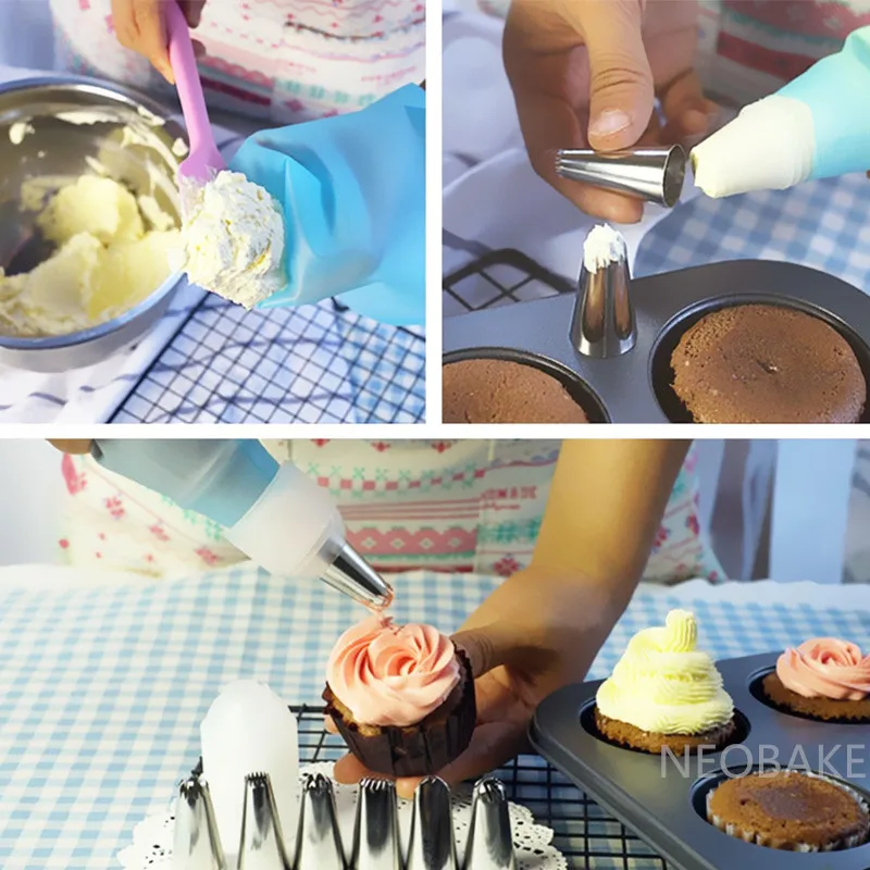 13 шт. кондитерские насадки большого размера для украшения торта|baking set|cake tipsdecorating