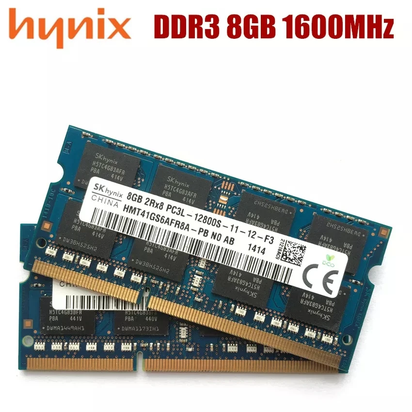 Hynix чипсет портативная оперативная Память ОЗУ 2 ГБ 4 8 PC2 PC3 DDR2 DDR3 667 МГц 800 1333 1600