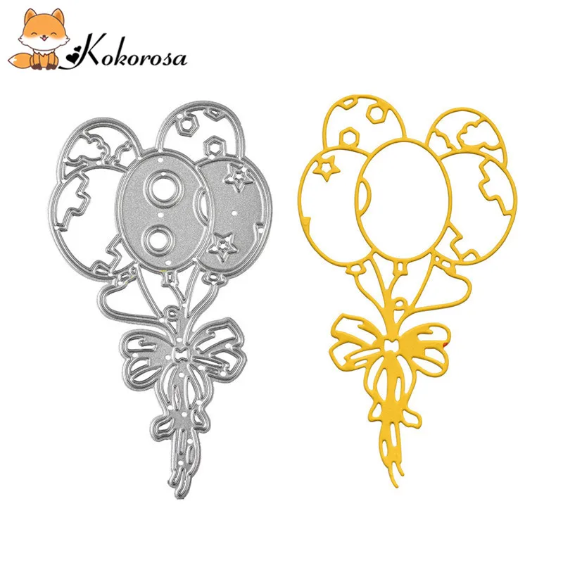 Kokorosa Вырубные штампы металлические вырубки рамка с надписью Bee Balloon Letter Box Die Скрапбукинг альбом тиснение трафарет Декор штампы