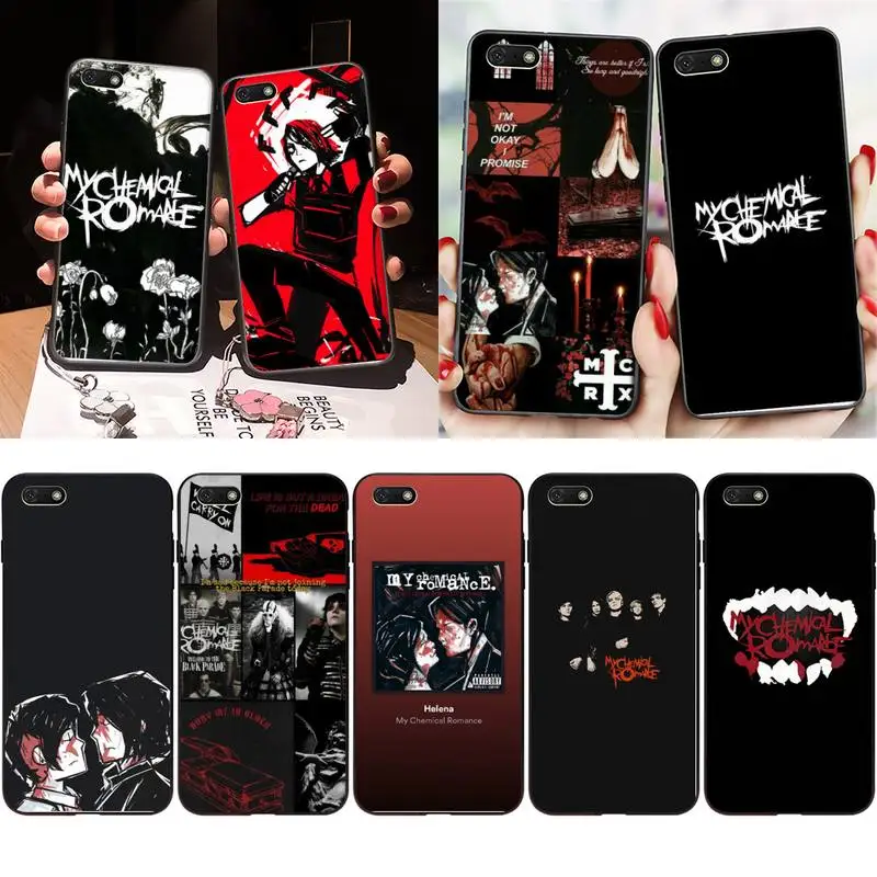 

My chemical romance aesthetic Phone Case For Xiaomi 9 10 11 PRO LITE Redmi NOTE 7 8 9 A PRO K20 30 PRO