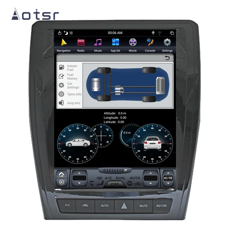 Автомобильный радиоприемник AOTSR Tesla Android 9 PX6 для Great Wall Haval H2 2016 - 2020 GPS навигация DSP