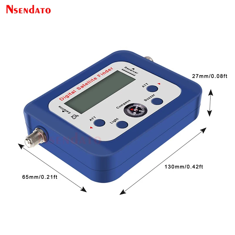 Цифровой спутниковый ресивер счетчик полевых сигналов с ЖК-экраном | Электроника