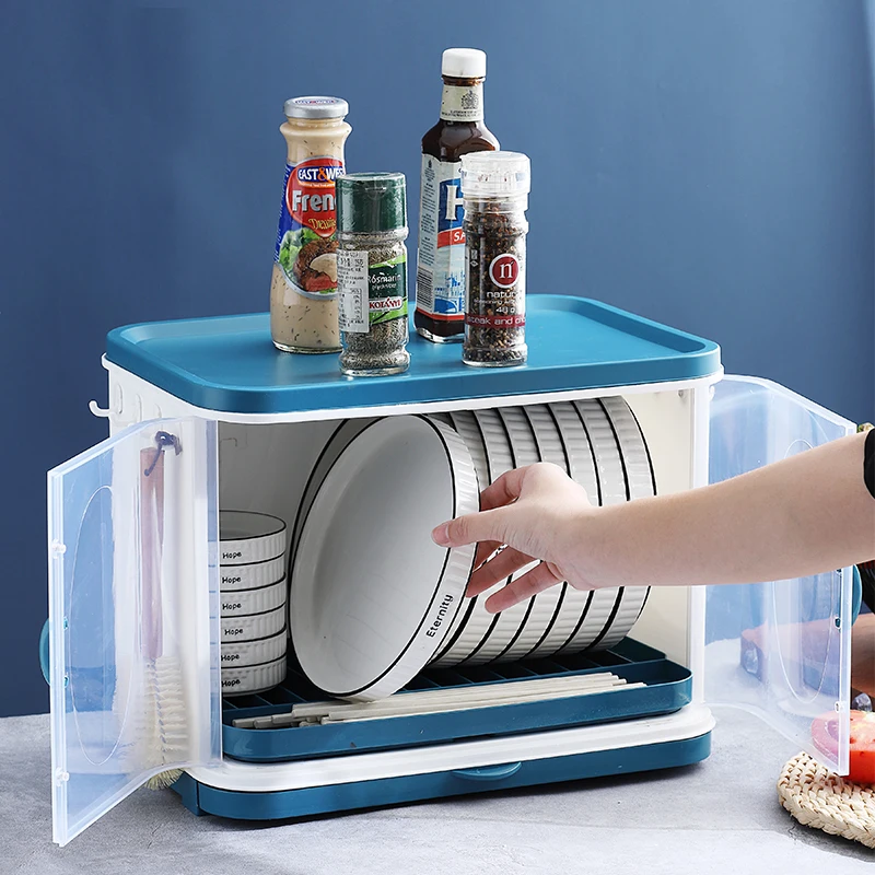 

Двухслойная полка для хранения, тарелка, узкие палочки для еды, посуда, полка для хранения приправ, настольное портмоне, кухонная посуда GTJ50