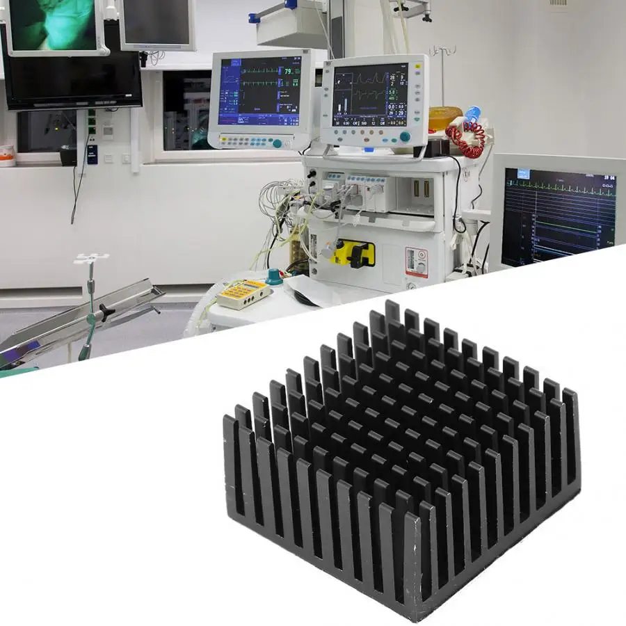 5 шт. алюминиевый модуль радиатора радиатор охлаждения ребро охладителя для
