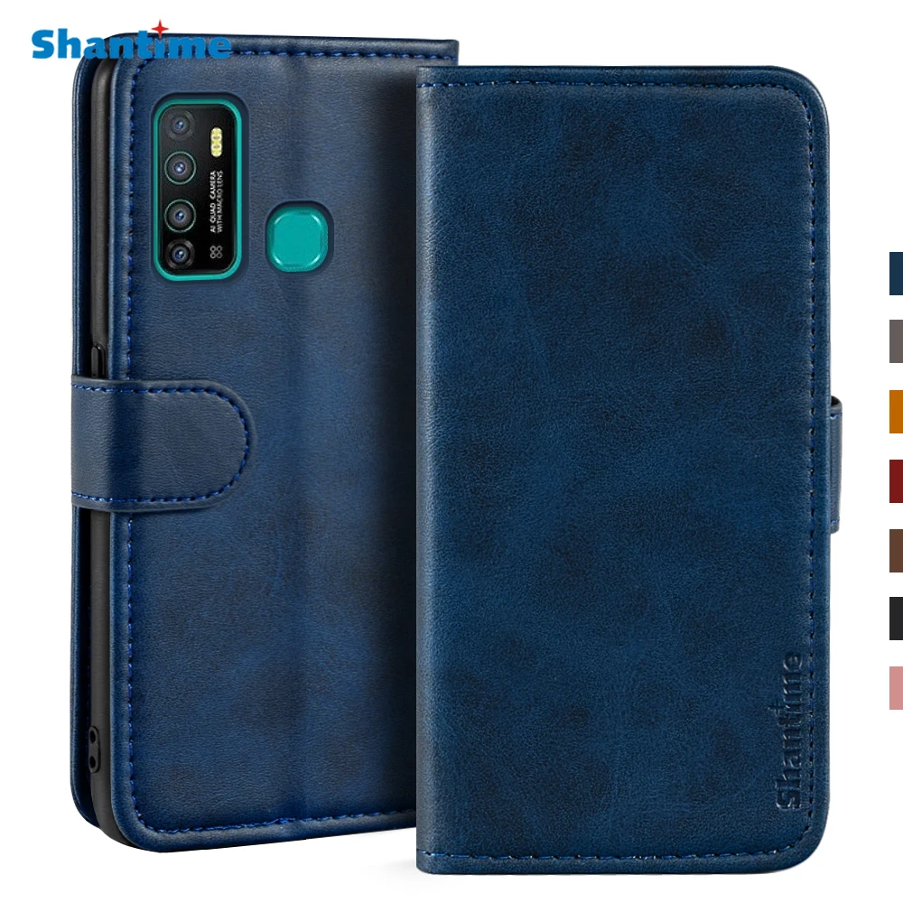 

Case For Infinix Hot 9 Case Magnetic Wallet Leather Cover For Infinix Hot 9 Pro Stand Coque Phone Cases