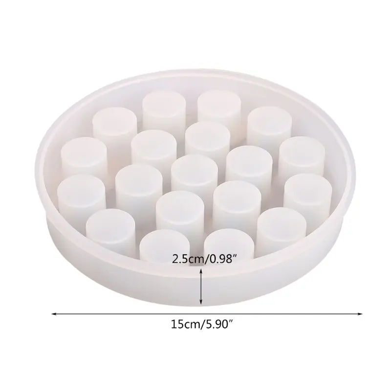 

Silicone Resin Molds Casting Molds Lipstick Storage Box Jewelry Box Crystal Epoxy Mold DIY Making Table Cosmetic Holder Tool