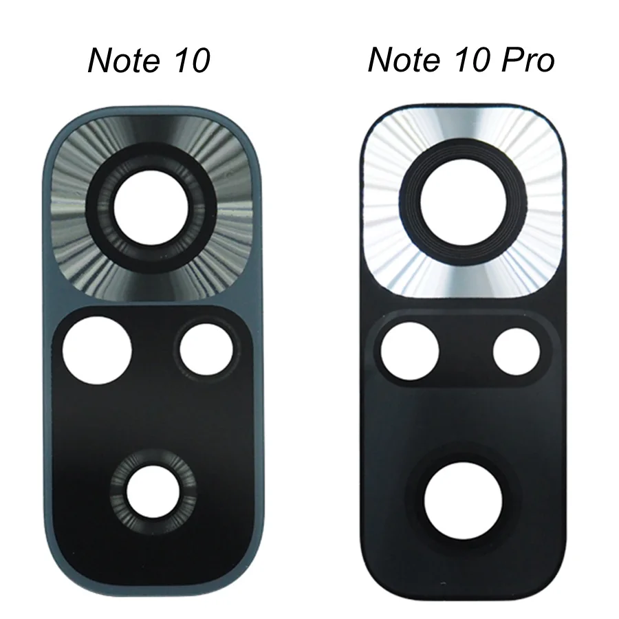 Стеклянный объектив задней камеры для Xiaomi Redmi Note 10/Note10/10T/Note 10 Pro/10 Pro Max/10 5G запасная