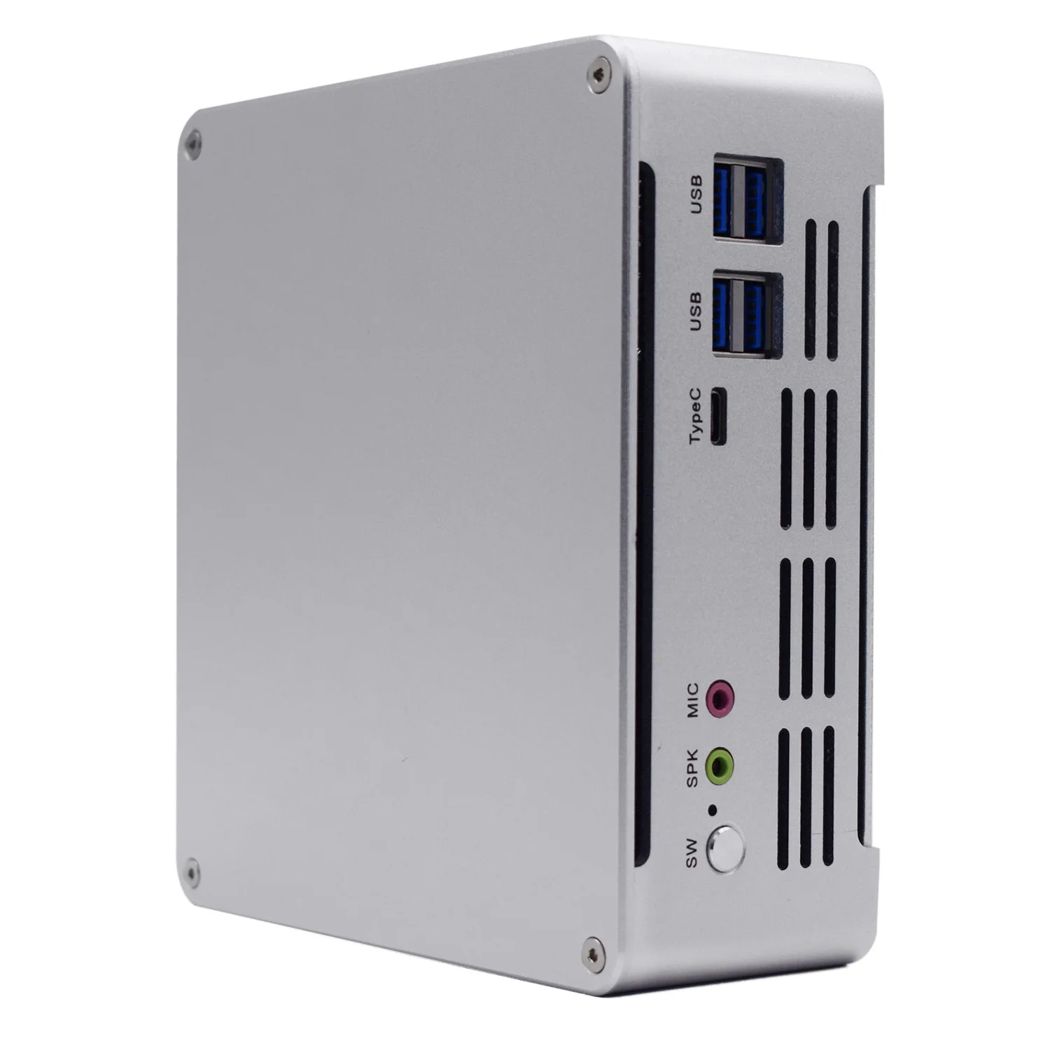 Недорогой Мини Прочный ПК Intel Core i7 8750H 7820HK I5 7300HQ Type-C 6 USB3.0 HDMI DP маленький настольный