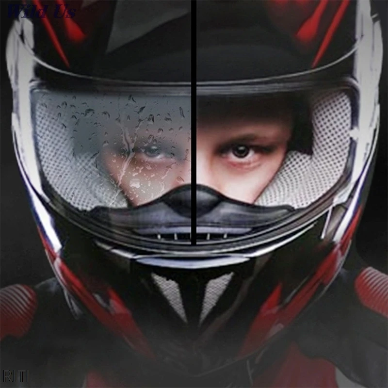 

Motorcycle Helmet Clear Anti-Fog Patch Film Motorcycle Visor Shield Lens Film