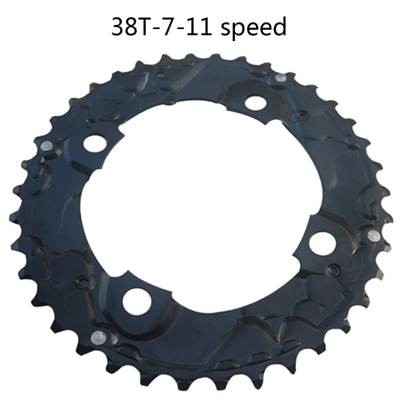 

MTB 38T Single Speed ​​Round Oval Chain Ring, Mountain Bike 38T BCD, Ultralight Chain Wheel,Great Performance