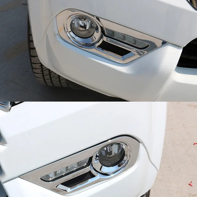 ABS Chrome пригодный для Isuzu MU-X 2015 2016 автомобильные аксессуары Тюнинг автомобилей