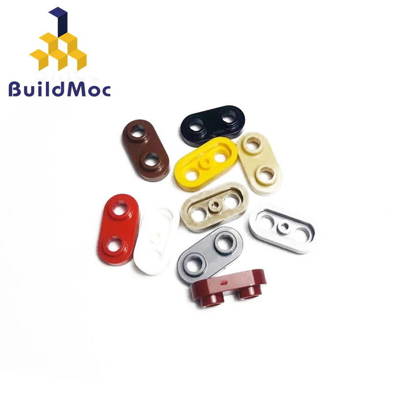 BuildMOC 35480 пластина 1x2 закругленная с 2 открытыми стержнями для строительных блоков