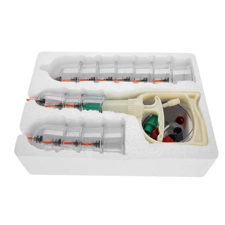 Профессиональный Китайский Медицинский Вакуумный массажер медицинские банки