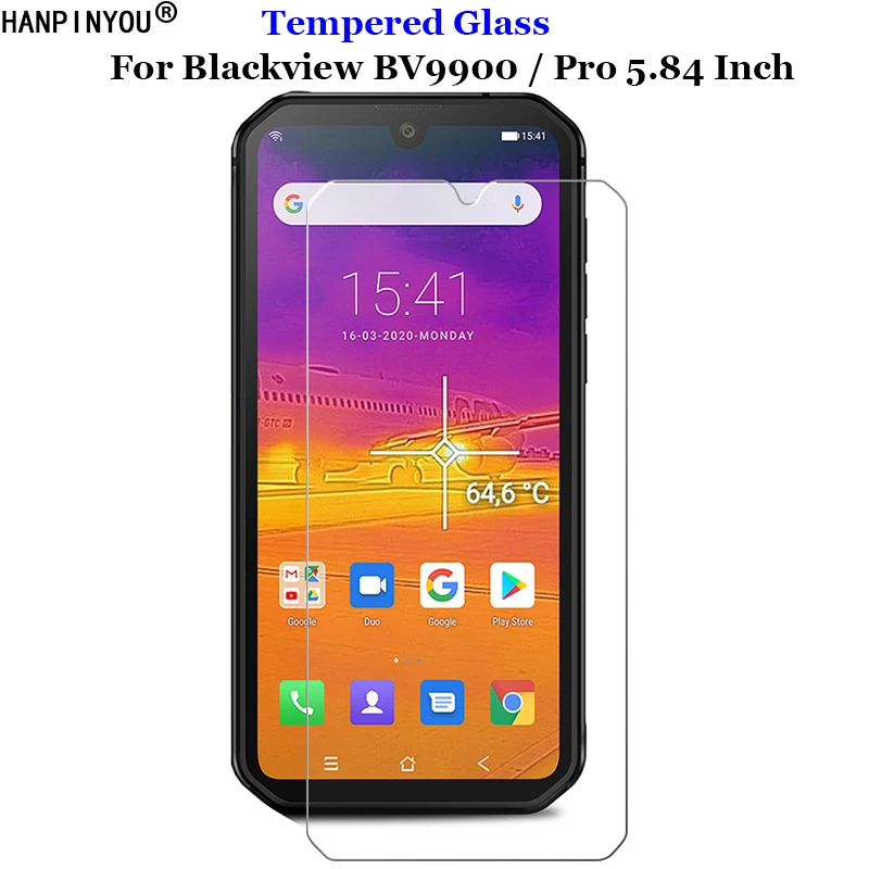 Прозрачное закаленное стекло для Blackview BV9900 / Pro BV9900E 9H 2.5D Премиум Защитная пленка