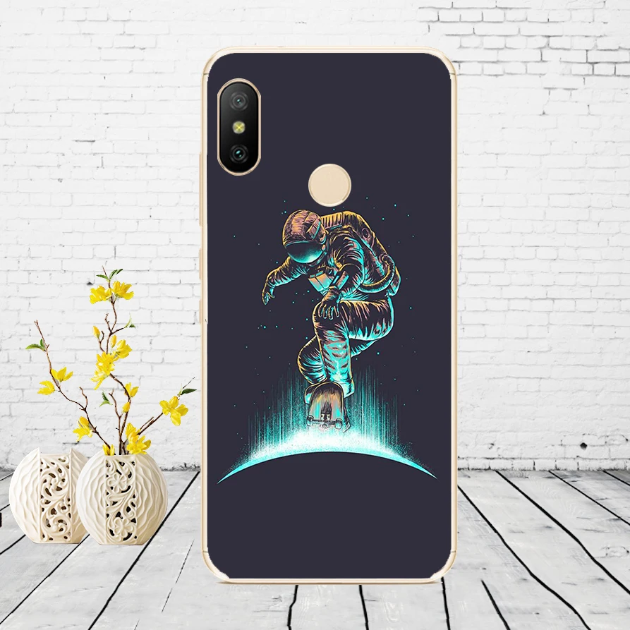 F34 Силиконовый чехол для Xiaomi mi A2 LITE, чехол с полной защитой, мягкая задняя крышка из ТПУ, чехол для телефона s для Xio mi A2 LITE, бампер - Цвет: F34
