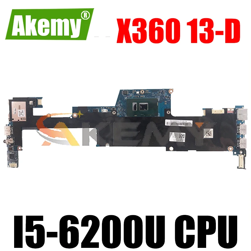 

833505-001 833505-501 для HP X360 13-D i5-6200U материнская плата для ноутбука LA-C482P SR2EY DDR3 материнская плата для ноутбука