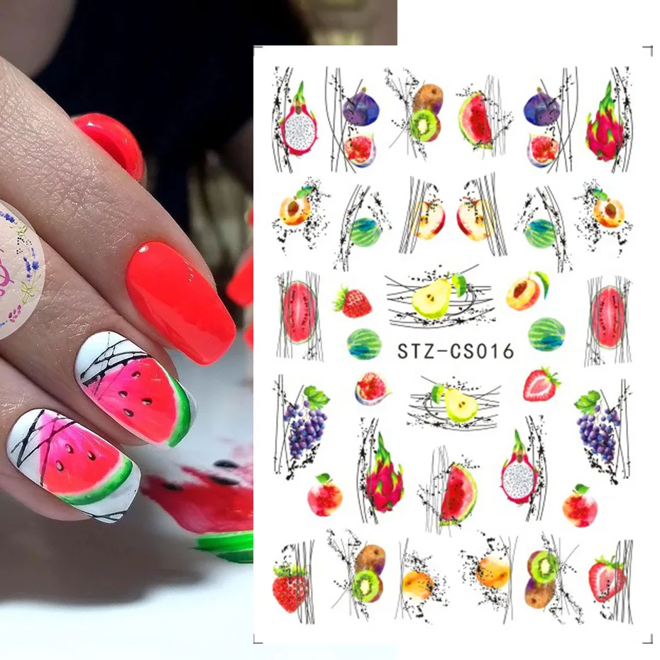 

Abstract Lady Face Nail Decals Water Black Leaf Sliders Paper Nail Art Decor Gel Polish Sticker Manicure Foils