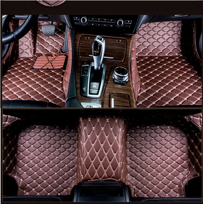 

car floor mats for Mercedes Benz A B C CLA GLA D E ML SL SLK R S600 series Vito Viano Sprinter Maybach CLA CLK Custom auto foot