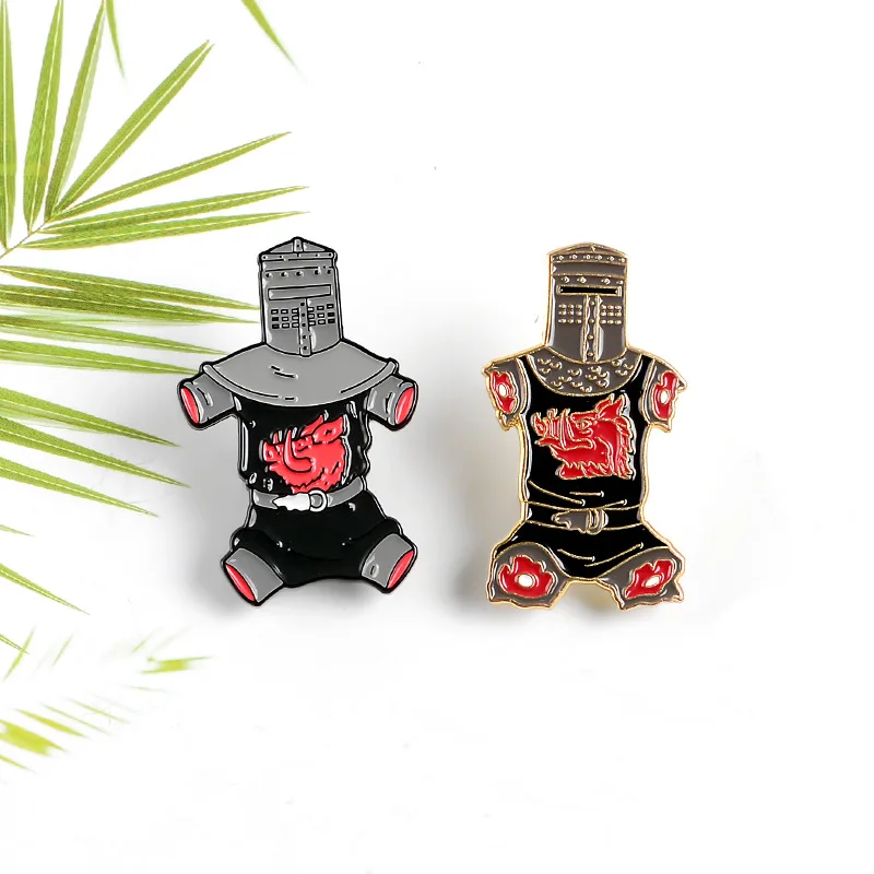 Мультяшный значок Монти питон и Святой Грааль Броши для женщин креативный фильм