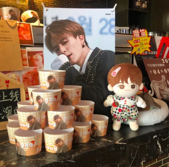 Регулируемые рукава для бутылки с водой 500 шт. одноразовые бумажные рисунком