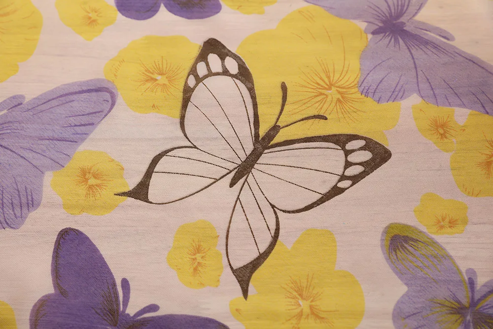 Прозрачные Занавески для окна с бабочкой занавески кухни гостиной Детские