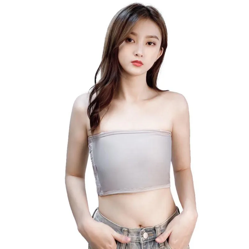 Короткие Грудь Биндер Tomboy без бретелек Trans жилет топы Корректирующие корсеты для