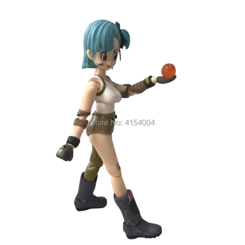 Аниме Dragon ball Z SHF Figuarts Bulma ПВХ фигурка модель DIY игрушка