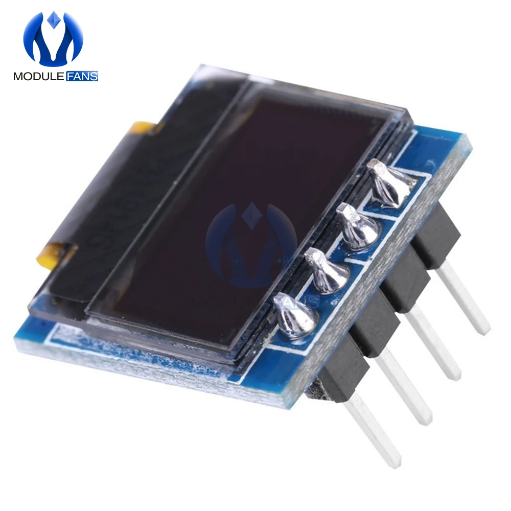 Модуль дисплея OLED 0 49 дюйма 64x32 64*32 SSD1306 суперъяркий экран I2C IIC для Arduino AVR STM32 белый |