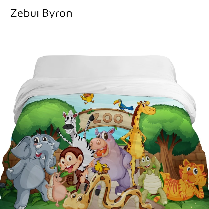 3D мультяшный пододеяльник одеяло/покрывало для детей/малышей/детей 90/150/135