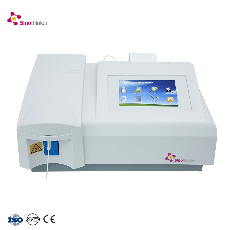 

CE ISO certificated blood test semi auto biochemistry analyzer