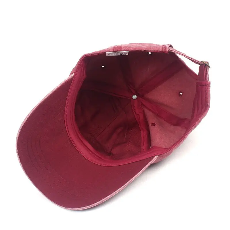 Бейсболка мужская с вышивкой акулы винтажная потертая Кепка для рыбалки на