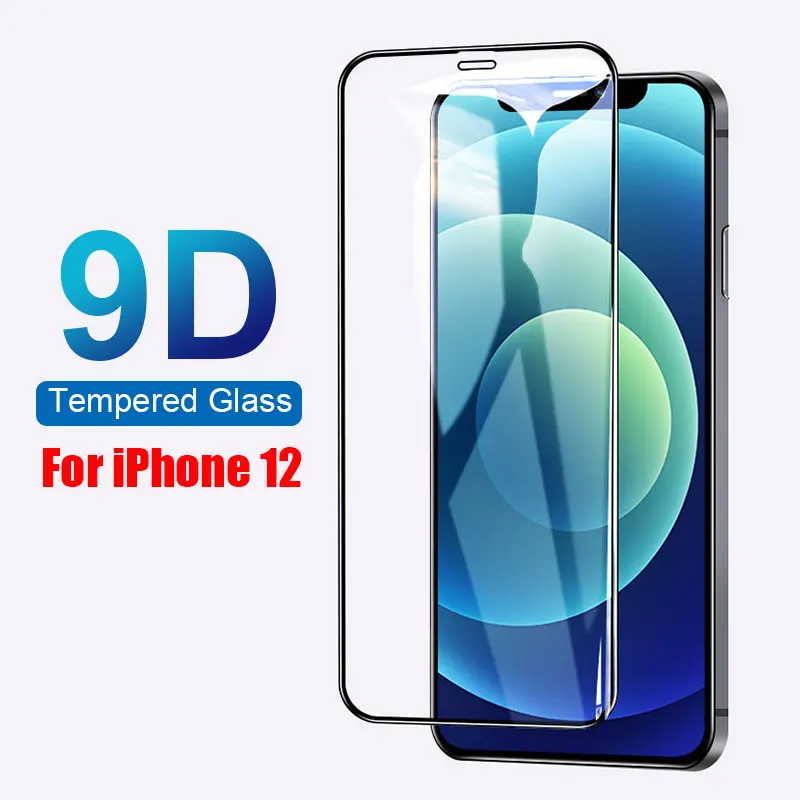 

Protective Glass for Iphone 7 Screen Protector Iphone 11 12 Pro Max Mini X Xr Xs Max Tempered Glass Iphone 12 6 6s 7 8 Plus Se 5
