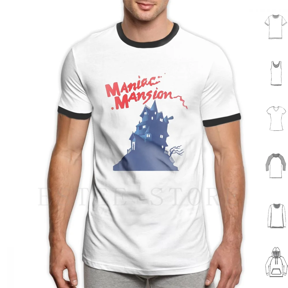 Маниак футболка сделай сам большой размер 100% хлопок спектра Amstrad командор 64 C64