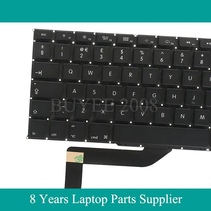 Ноутбук 15 4 &quotA1398 UK Замена клавиатуры для Macbook Pro Retina дюймов A1398 Клавиатура с