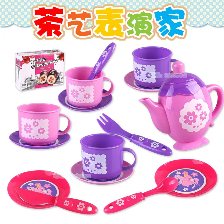 New opp tea show set toys children play house 16 sets of simulation teapot cup educational | Игрушки и хобби