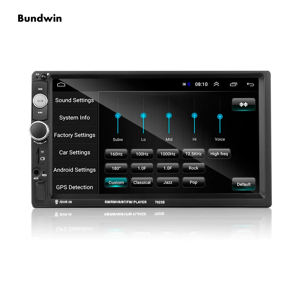 

7" HD 2 din Car Radio Autoradio Bluetooth MP5 Player 2DIN Touch Screen Auto audio USB TF FM with Camera Remote Controller