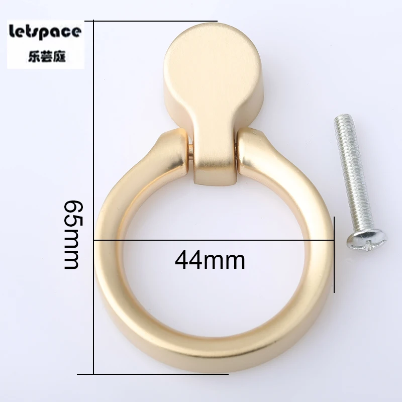 Современная простая Мода Падение Кольцо kicthen шкаф комод Дверная ручка пятно