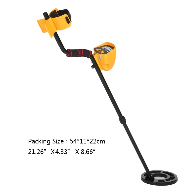 

WDFVGEE MD9020C Professional Portable Waterproof Underground Metal Detector Coin Metal Exploring the Gold Under the Ground