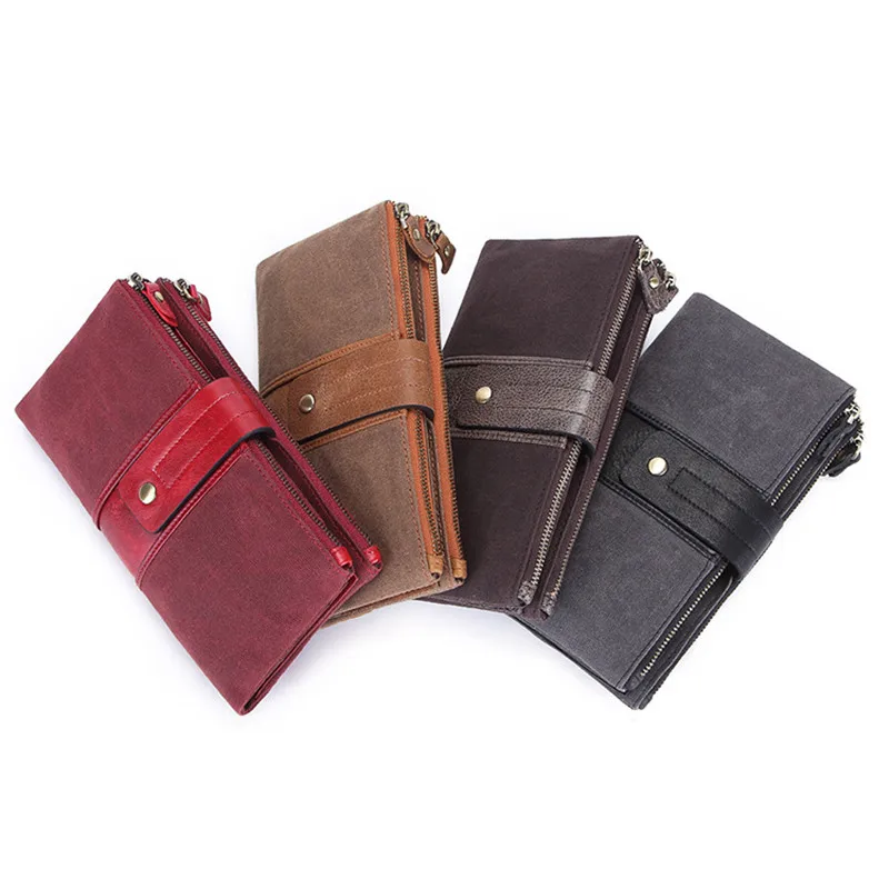 

Jojopugo Vintage Women Wallets Genuine Cow Leather Women Phone Clutch Designer Ladies Purses & Wallet