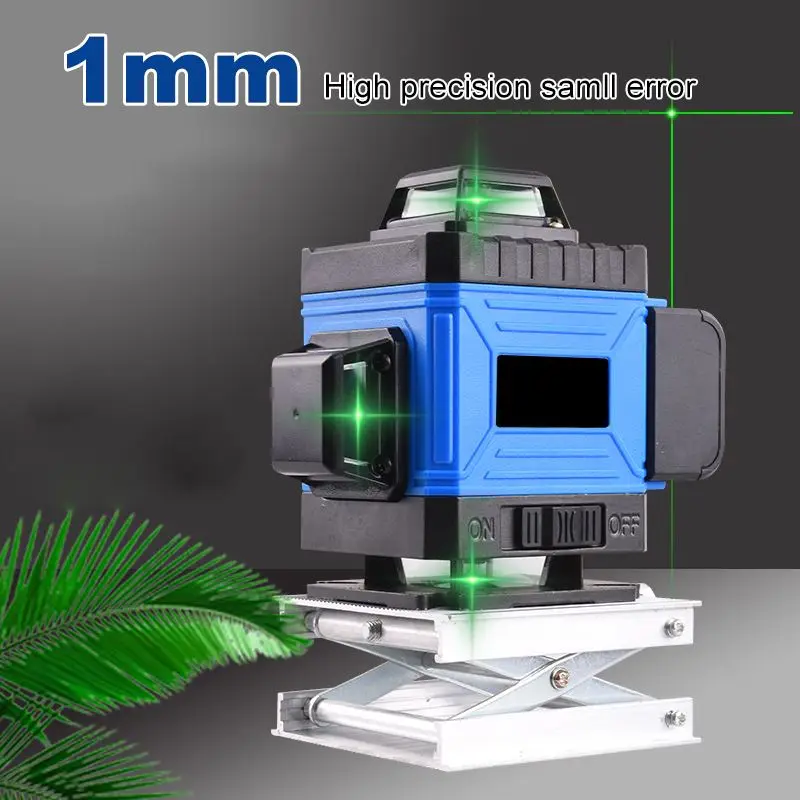 16 линейный 4d лазерный уровень зеленые линии самонивелирующийся 360