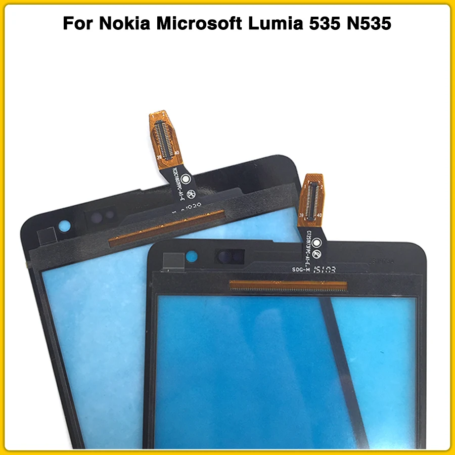 Новый n535 сенсорный экран для Nokia microsoft Lumia 535 N535 ct2s247/ CT2C1607 панель дигитайзер сенсор