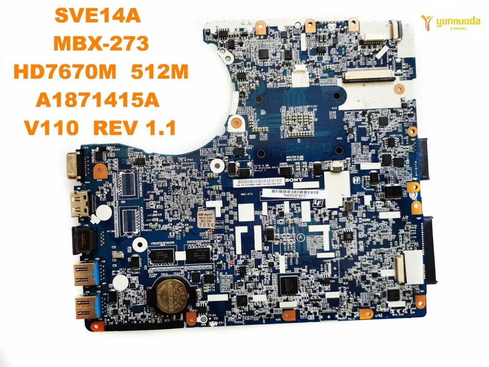 Оригинальный беспроводной контроллер для SONY MBX-273 Материнская плата ноутбука SVE14A