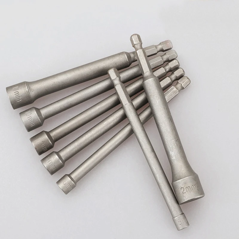 14 шт 4 75 мм 12 Экстра глубокий Болт Гайка Драйвер Набор бит 1/4 шестигранный