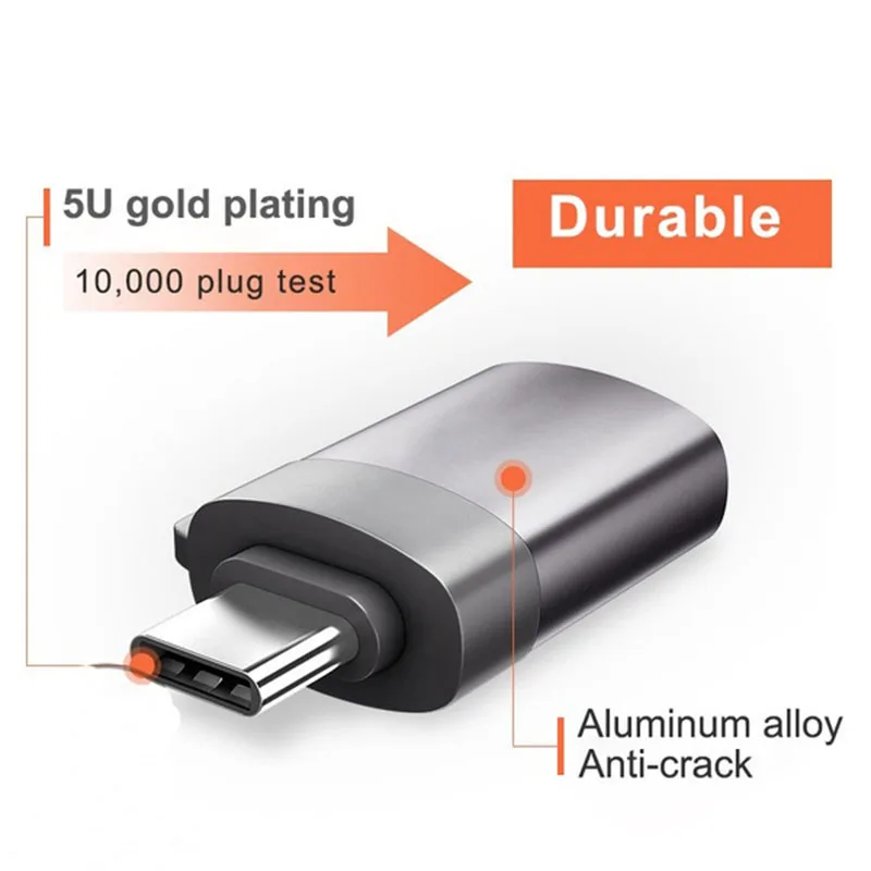 USB 3.1 Type C To 3.0 Female OTG Adapter Super speed 5Gbps data transmitting for Tablet/Hard Disk Drive/Flash /Mouse | Мобильные