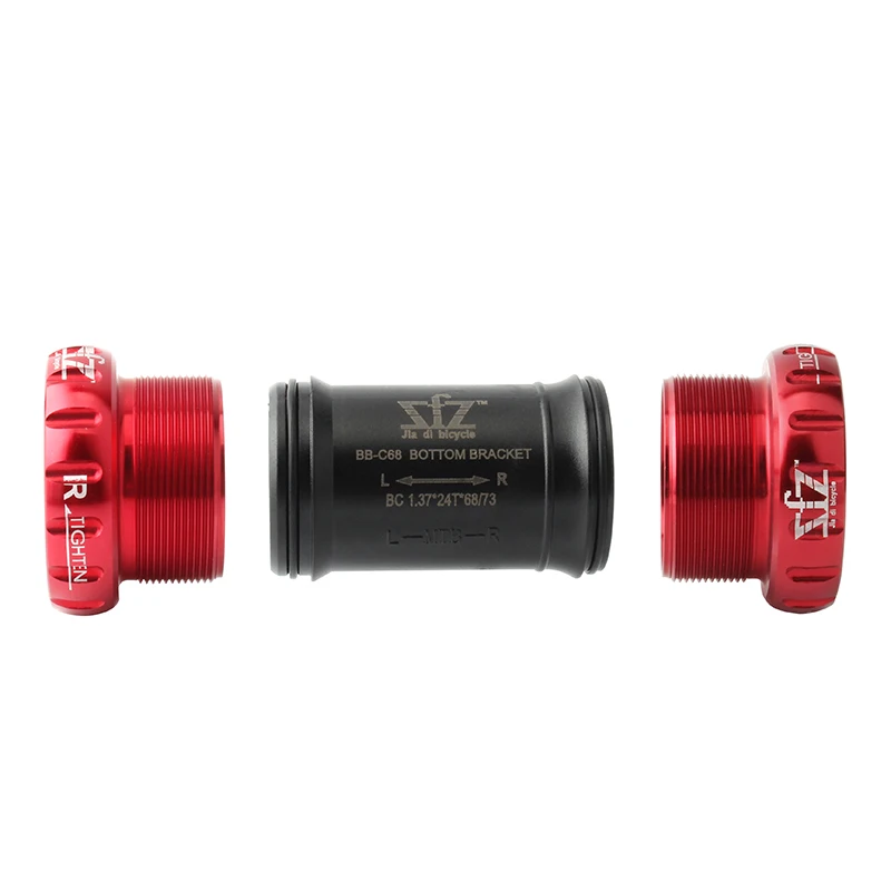 Велосипедный Нижний Кронштейн 68-73 мм BB винтовой резьбовой тип Кривошип с